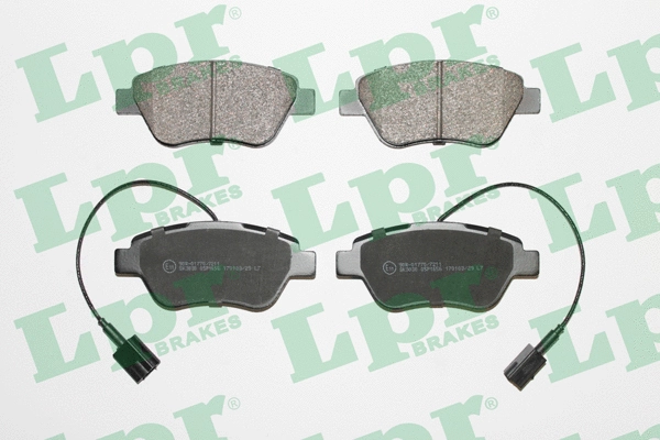 Brake Pad Set, disc brake (05P1656)