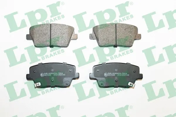 Brake Pad Set, disc brake (05P2142)