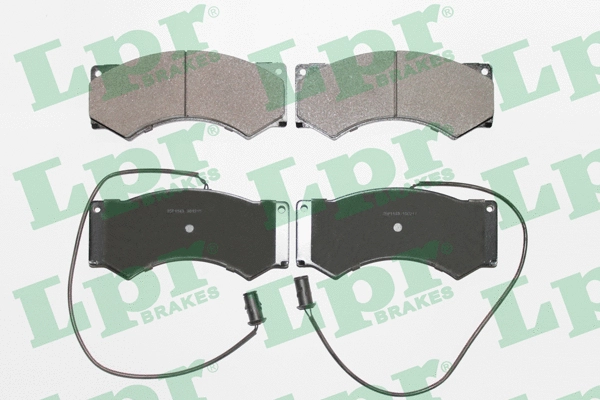 Brake Pad Set, disc brake (05P1143)