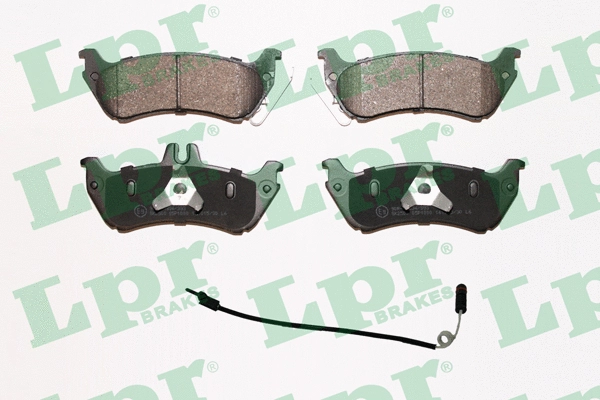 Brake Pad Set, disc brake (05P1000A)