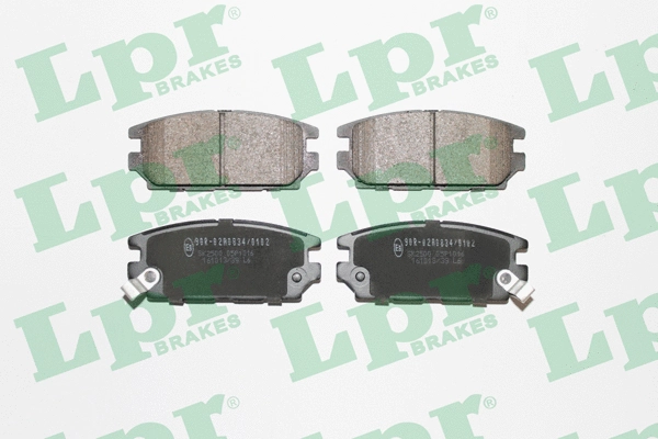 Brake Pad Set, disc brake (05P1016)