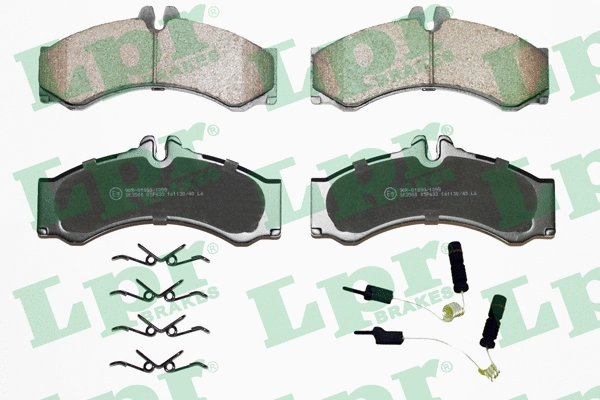 Brake Pad Set, disc brake (05P633A)