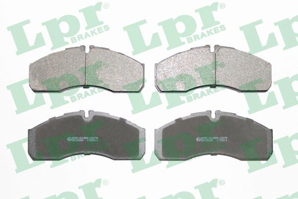 Brake Pad Set, disc brake (05P1109)