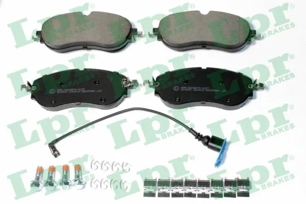 Brake Pad Set, disc brake (05P2259AK)