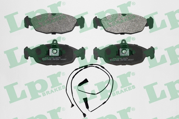 Brake Pad Set, disc brake (05P599A)