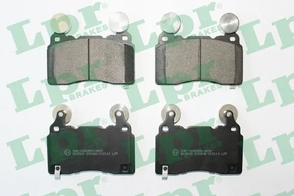 Brake Pad Set, disc brake (05P2114)