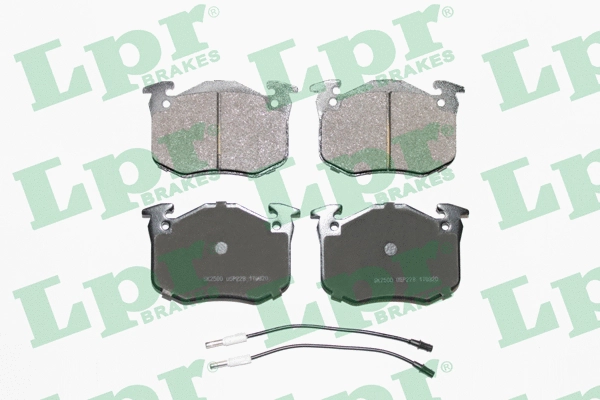 Brake Pad Set, disc brake (05P228)
