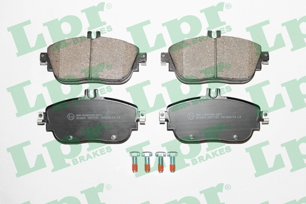 Brake Pad Set, disc brake (05P1781)