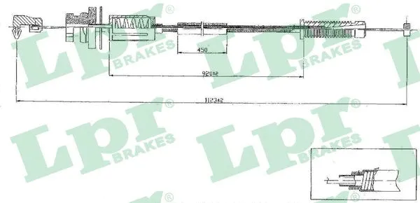 Accelerator Cable (C0079A)