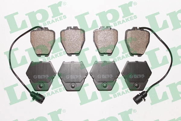 Brake Pad Set, disc brake (05P1767)