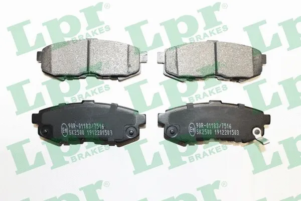 Brake Pad Set, disc brake (05P1503)