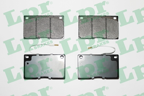 Brake Pad Set, disc brake (05P372)