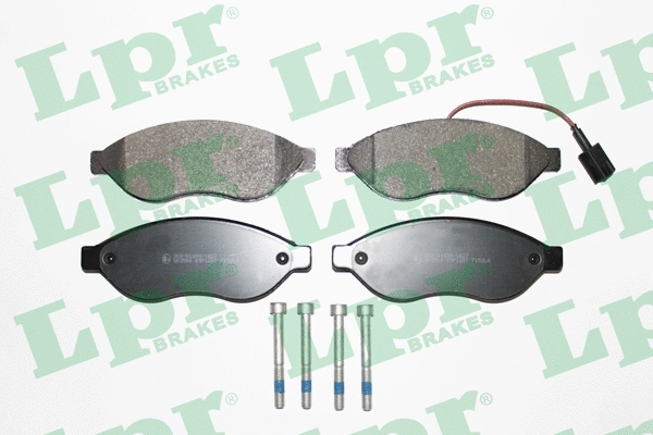 Brake Pad Set, disc brake (05P1287)
