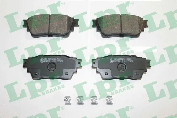 Brake Pad Set, disc brake (05P2180)