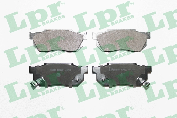 Brake Pad Set, disc brake (05P322)