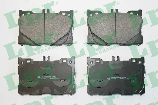 Brake Pad Set, disc brake (05P2122)