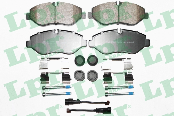 Brake Pad Set, disc brake (05P1297B)