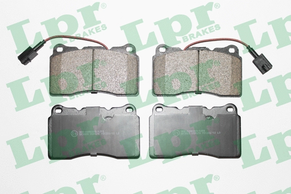 Brake Pad Set, disc brake (05P674)