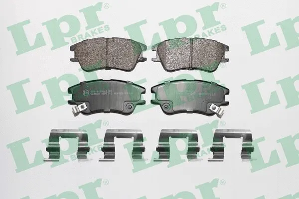 Brake Pad Set, disc brake (05P1212)