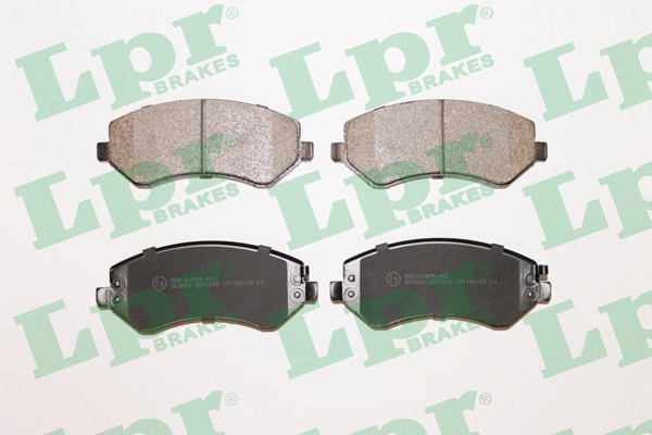 Brake Pad Set, disc brake (05P1005)