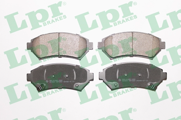 Brake Pad Set, disc brake (05P1054)