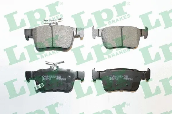 Brake Pad Set, disc brake (05P2064)