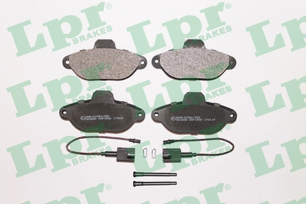 Brake Pad Set, disc brake (05P1906)