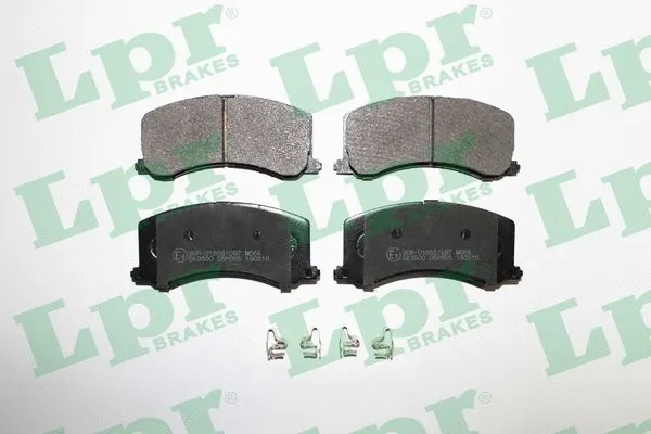 Brake Pad Set, disc brake (05P665)
