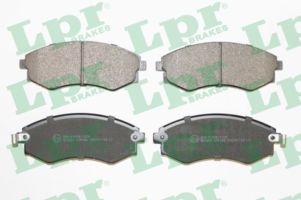 Brake Pad Set, disc brake (05P348)