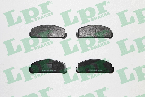 Brake Pad Set, disc brake (05P192)