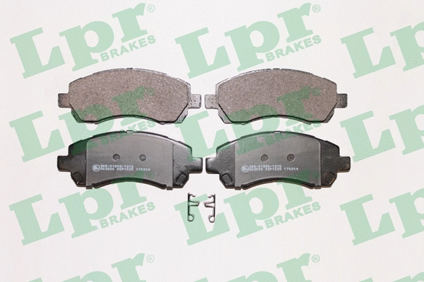Brake Pad Set, disc brake (05P1025)