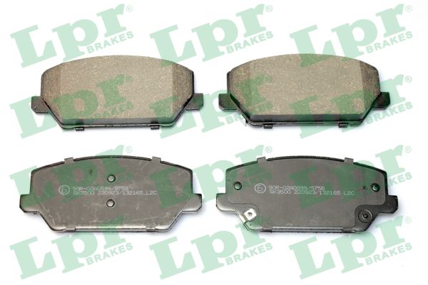 Brake Pad Set, disc brake (05P2165)