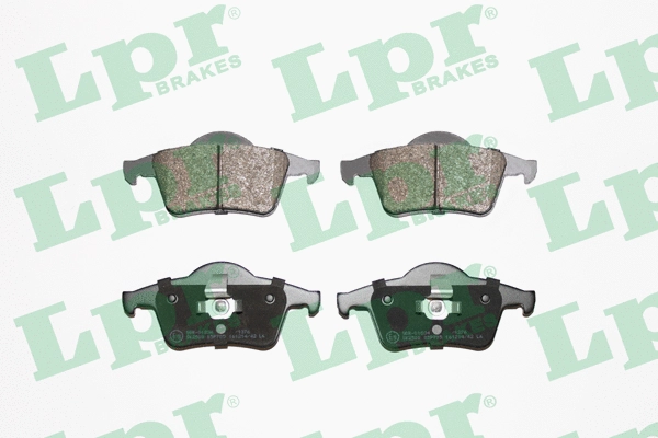 Brake Pad Set, disc brake (05P705)