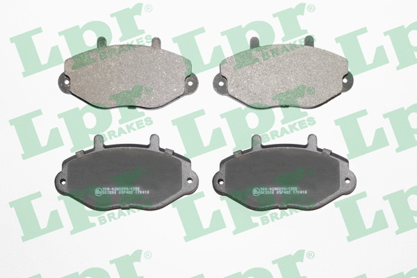 Brake Pad Set, disc brake (05P482)