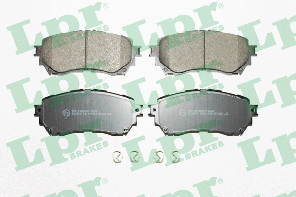 Brake Pad Set, disc brake (05P1916)