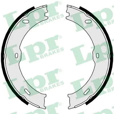 Brake Shoe Set, parking brake (09710)