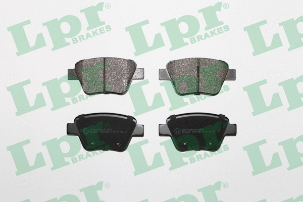 Brake Pad Set, disc brake (05P1608)