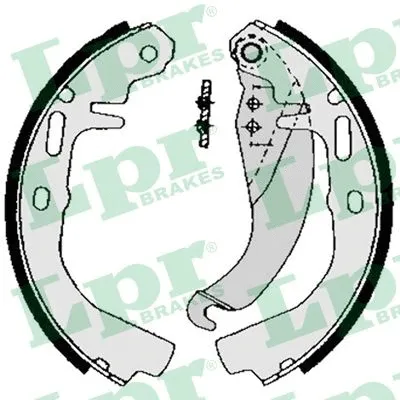Brake Shoe Set (02500)