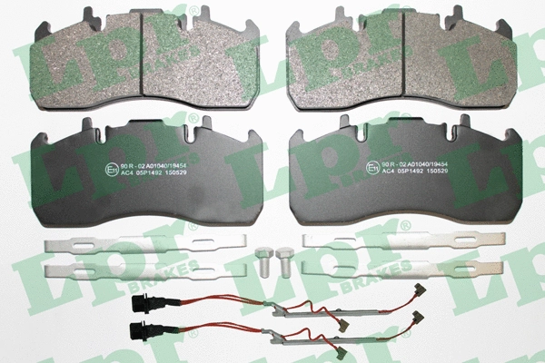 Brake Pad Set, disc brake (05P1492A)