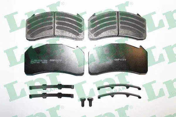 Brake Pad Set, disc brake (05P1177)