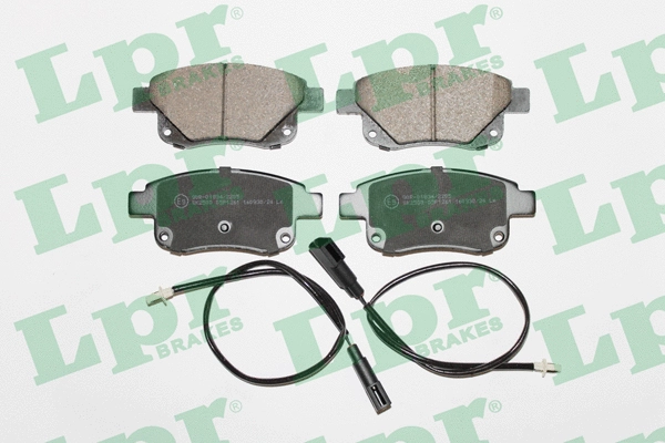 Brake Pad Set, disc brake (05P1261)
