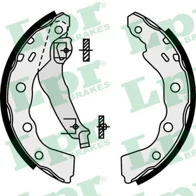 Brake Shoe Set (07740)