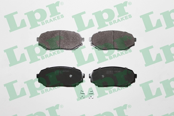 Brake Pad Set, disc brake (05P525)
