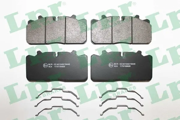 Brake Pad Set, disc brake (05P1170)