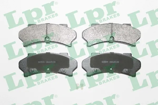 Brake Pad Set, disc brake (05P139)