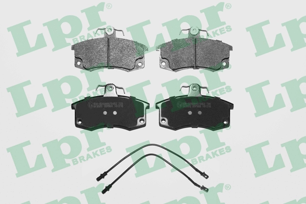 Brake Pad Set, disc brake (05P988)