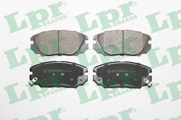 Brake Pad Set, disc brake (05P1409)