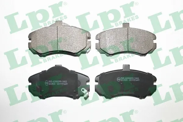 Brake Pad Set, disc brake (05P1609)