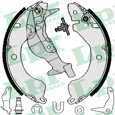 Brake Shoe Set (05221)