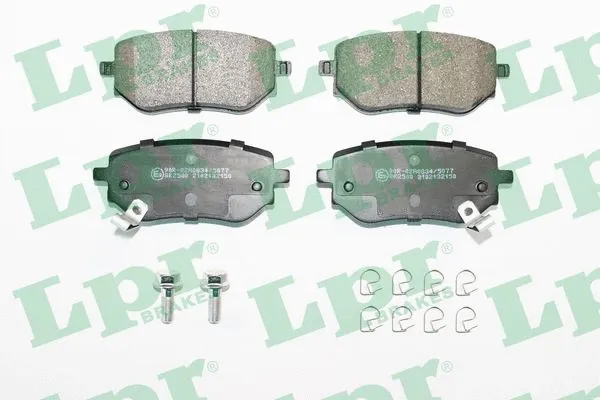 Brake Pad Set, disc brake (05P2150)